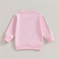 thumbnail image 5 of Otqutp Toddler Baby Pullover Halloween Letter Graphic Sweatshirt Girl Cotton Warm Crewneck Outfit Long Sleeve Shirt Boy Clothes, 5 of 8