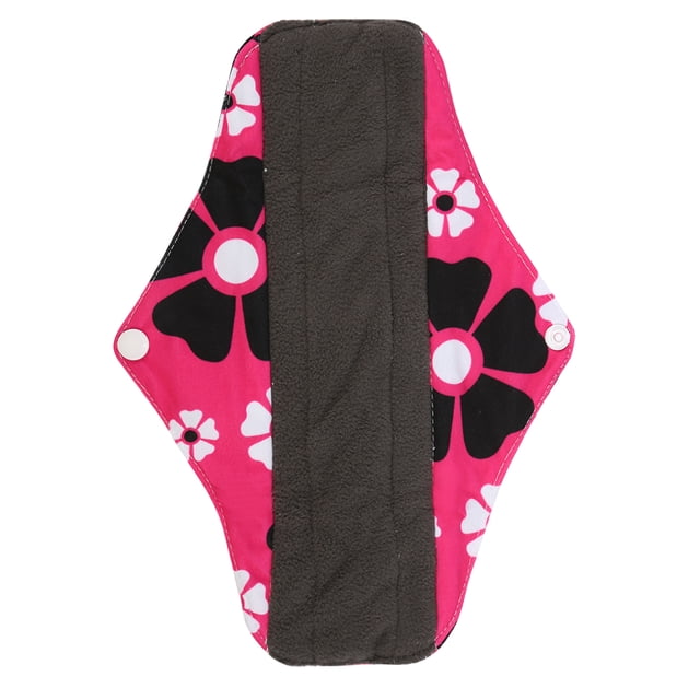 Almohadilla Menstrual Reutilizable De Carbón De Bambú Para Mujer, Almohadilla Sanitaria Lavable Para Mamá, Protector De Bragas WSD19
