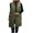 Green, variant on Tranfacy Womens Puffer Vest Womens Winter Coats Solid Color Winter Warm Tank Jacket Casual Fall Outerwear with Pockets Coats