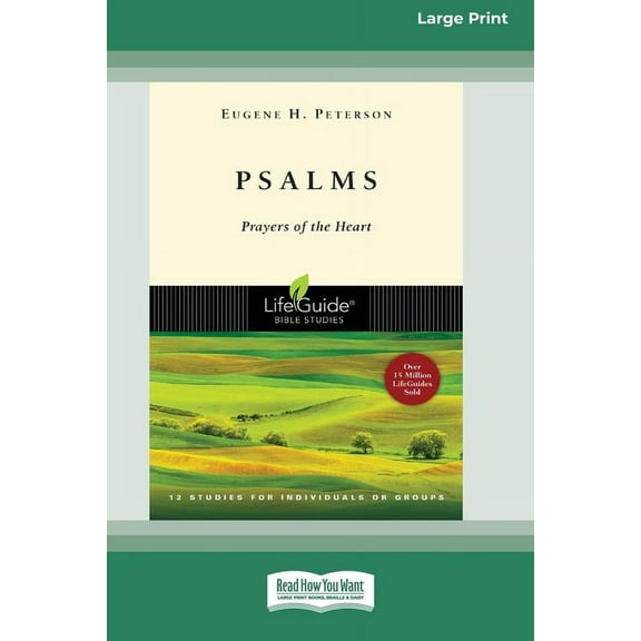 Psalms: Prayers of the Heart (16pt Large Print Edition), (Paperback)