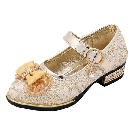 

cngelg Girls Baby Princess Shoes Rhinestone Bow Sandals Dancing Shoes Pearl Bling Shoes Single Kids Shoes Kids Sandals Girls Size 3 Kids Slip on Rubber Shoes Jelly Toddler Sandals