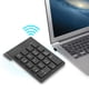 thumbnail image 5 of Mini Teclado digital inalámbrico NikouMX USB 2,4 GHz Negro 18 teclas, 5 of 8