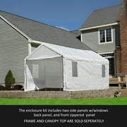 ShelterLogic Max AP 10' x 20' Canopy Enclosure Kit with Windows (Frame and Canopy not included)