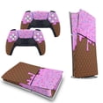 thumbnail image 5 of Chocolate And Strawberry Icecream PS5/PS5 Pro/PS5 Slim Digital Disc Skin Sticker For Console And Controller Skins, 5 of 7