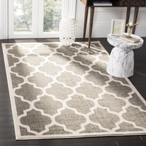 Safavieh Amherst Sophia Geometric Area Rug, Dark Gray/Beige, 10' x 14'