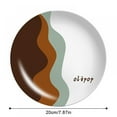 thumbnail image 2 of Plate 8 Inch,Bamboo Fiber Dinner Plates Bamboo Plates Reusable Salad Plates Dessert Appetizer Plates Colorful Lunch Plates Adult Kids Plates for Home,Outdoor,Dishwasher Safe Plates, 2 of 7
