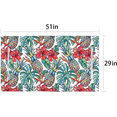thumbnail image 6 of Numjaw Golf Cart Seat Covers, EZGO Seat Cover, Universal Golf Cart Seat Blanket, Waterproof Travel Sports Cart Seat Cushion Covers for 2-Person Seats Club Car, 51" x 29", Floral, 6 of 8