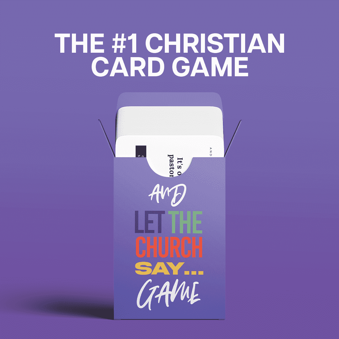 And Let The Church Say Church Discussion Card Game, 47 Cards