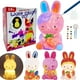 thumbnail image 4 of Kit de pintura de animales brillantes DIY | Muñeco embrión de vinilo suave blanco con luz nocturna | Juguete creativo para niños | Incluye 12 pinturas, pinceles y pegatinas, 4 of 5