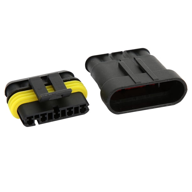 Conector A Prueba De Agua Para Automóvil Conector Eléctrico Para Automóvil IP68 A Prueba De Agua 5 Juegos Estabilidad Térmica 12A Para Automóviles Para Camiones Para ANGGREK Eléctricas