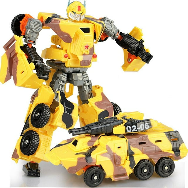 WEI JIANG-figuras de acción de Transformers para niños, Juguetes de Transformers, Robot, coche, modelo 3C, regalos de plástico Fivean unisex