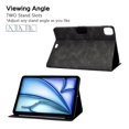 thumbnail image 4 of GSFY Case for 2024 iPad Air 11 Inch 6th Gen (M2), Slim Smart PU Leather Wallet Stand Protective Shell Auto Sleep Wake for iPad Air 11 6th/ iPad Air 10.9 4th &5th/ iPad Pro 11 (2018-2022), NP Black, 4 of 8