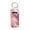 Pink Marble Stripes, variant on Women's Chapstick Keychain Holder Pink Marble Stripes Lip Balm Holder for Purse Backpack Elasticity Pocket Lip Gloss Tube Holder with Durable Metal Ring