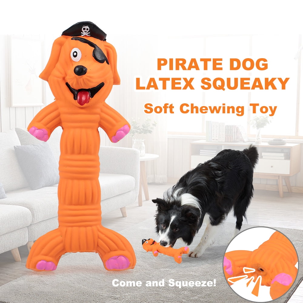 soft latex squeaky dog toys