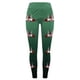 thumbnail image 3 of MKLEKYY Leggings para mujer, leggings de entrenamiento, leggings con estampado navideño, pantalones de bloques de color, leggings suaves y elásticos. 4864, 3 of 4