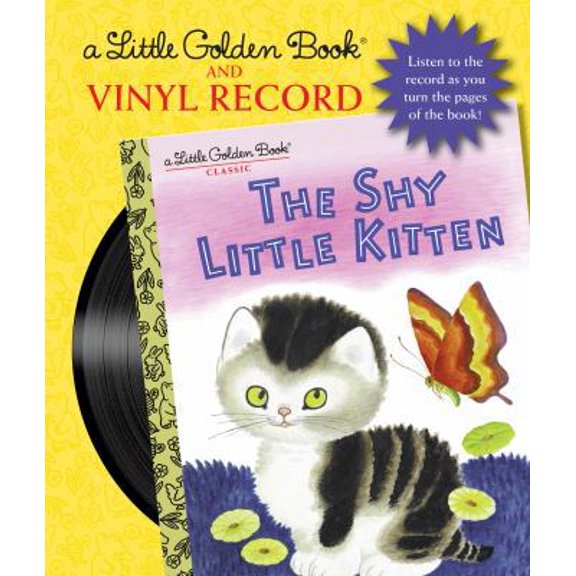 Pre-Owned The Shy Little Kitten Book and Vinyl Record (Hardcover) 052557980X 9780525579809