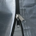thumbnail image 3 of ALEKO Outdoor 10 x 20 ft Gray Gazebo Carport Canopy Tent Sidewalls and Windows, 3 of 10