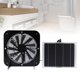 thumbnail image 1 of Ventilador Con Energía Solar, Caja Fuerte Del Panel Solar Del Equipo 10W De La Fan Del Panel Solar De La Fan De 13 Pulgadas Para El Sitio Del Almacén, 1 of 7