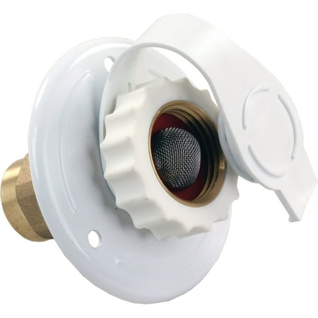 Aluminum Junior Snowshoe - JR Products 62155 White Aluminum City Water Flange - 12