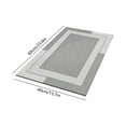 thumbnail image 3 of Diatomaceous Earth Bath Mat, Absorbent Fast Drying Bathroom Rug, Non Slip Rubber Backing Floor Mat for Shower Tub, 3 of 6