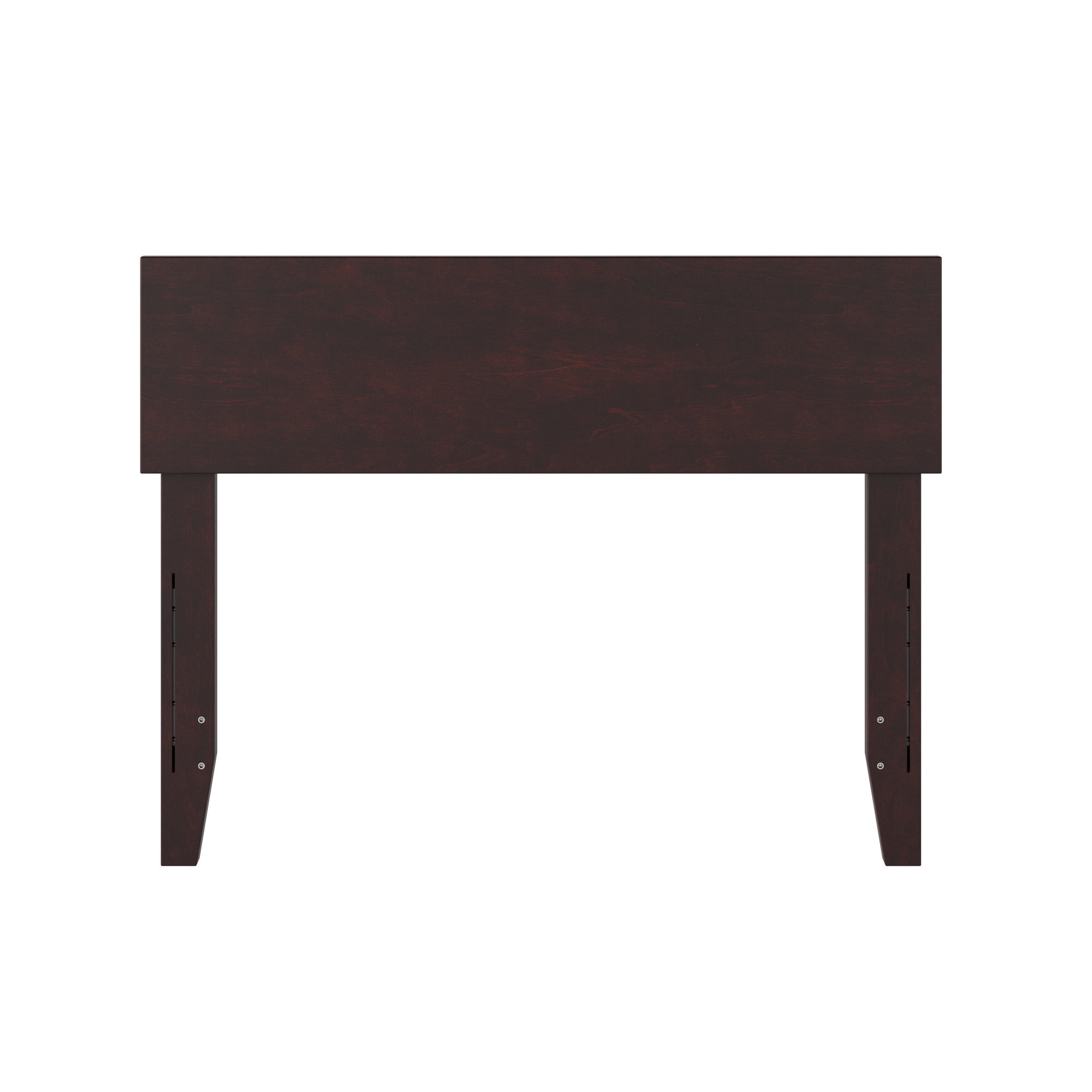 AFI Orlando Twin Modern Solid Wood Panel Headboard with Attachable Charger, Espresso