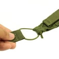 thumbnail image 6 of Nylon Water Bottle Carrier Waist Belt Holder Pouch for Hiking Outdoor Running (Green), 6 of 6