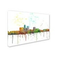 thumbnail image 2 of Trademark Fine Art "Des Moines Iowa Skyline Mclr-1" Canvas Art by Marlene Watson, 2 of 3