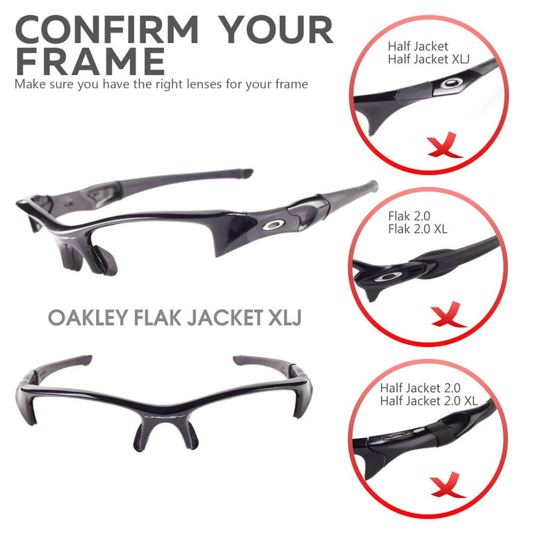 Buy Oakley Flak 2.0 XL, Vented Sunglass Lenses