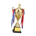 thumbnail image 6 of Award Trophy Rewards Large Trophy Metal Trophy Cup Keepsake for Celebration Event Football Soccer Baseball Competition 29cm, 6 of 8