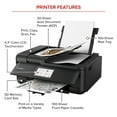 thumbnail image 6 of Canon PIXMA TR8620a Wireless All-in-One Printer, Scanner, Copier, Fax Machine - 4451C032, 6 of 12