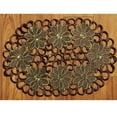 thumbnail image 1 of ziyahi 4PCS 30*45CM Vintage Embroidered Table Runner Washable Reusable Classical Embroidery Polyester Table Runner for Wedding Family Dinner, 1 of 1