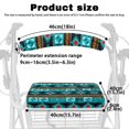 thumbnail image 6 of HELLHERO Retro Native American Style Back Cover Seat & Backrest Cover Set and Easy Install Stain Proof for Neighborhoods and Street, 6 of 7
