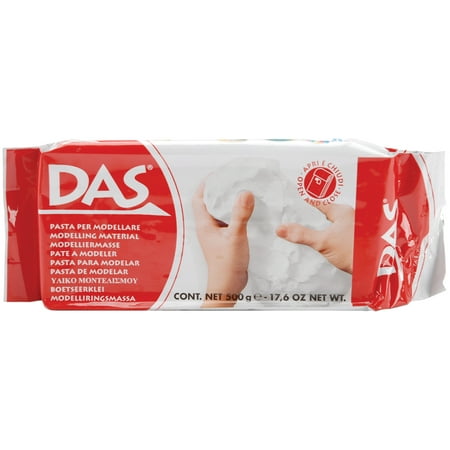 Das Air Hardening Clay, 1.1 lbs., White