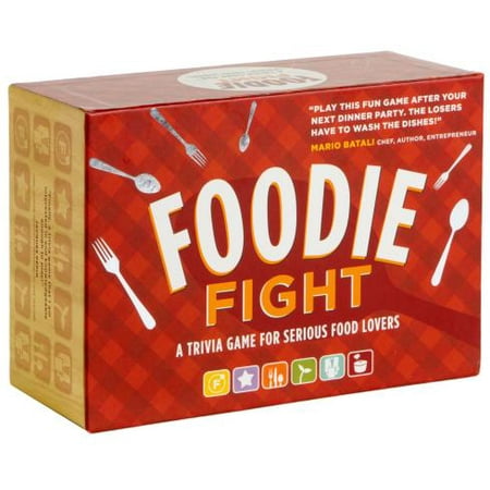 Foodie Fight : A Trivia Game With Gameboard and Cards (Food Lover Gifts, Food Trivia Game, Trivia Game for Teens and Adults)