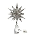thumbnail image 1 of Fiudx Artículos en oferta con ofertas flash Estrella de cinco puntas en la parte superior del árbol de Navidad Estrella de cinco puntas de hierro forjado en línea recta Estrella de cinco puntas con l, 1 of 5