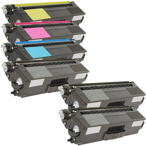 6 Inkfirst Toner Cartridge TN310 TN315 TN-310 TN-315 Compatible Remanufactured for Brother HL-4150CDN HL-4570CDW HL-4570CDWT