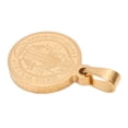 thumbnail image 3 of Medallas de San Benito de Material de acero inoxidable, colgante decorativo hipoalergénico para protección, 2 uds., 3 of 8