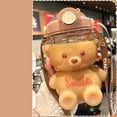 thumbnail image 3 of FitBest 1PCS Portable Cute Bear Water Cup Large Capacity And High Beauty Bottle, 3 of 8
