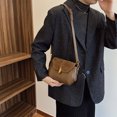 thumbnail image 3 of Bolso Sillín Elegante para Mujer Hombro PU Con Asa Superior Gran Capacidad, 3 of 9