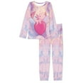 thumbnail image 5 of FOR U DESIGNS Heart Axolotl Long Sleeve Nightwear for Women Sleepwear Long Pants Set of 2 Size M Ladies Loungewear with Pockets Jogger Crew Neck Tops for Women, 5 of 6