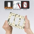 thumbnail image 4 of Hand Drawn Forest Switch Cover Decorative Wall Plate 3-Gang Screwless Standard Size, 4 of 5