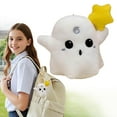 thumbnail image 2 of Little Ghost Backpack Pendant-Halloween Decorations-White Bag Charm Cute Multicolored Plush Keychain for Handbags Backpacks Purse Keychain Accessories, 2 of 6