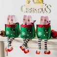 thumbnail image 6 of MOSHAKALA Christmas mini Gift Bags, Elf shirt Christmas Treat Bags, Set of 6 Gift Bags for Children Holiday Parties Teachers Decorations (ELF), 6 of 6