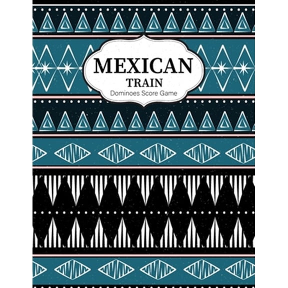 Pre-Owned Mexican Train Dominoes Score Game: large size pads were great. Mexican Train Score Record Dominoes Scoring Game Record Level Keeper Book (Paperback)