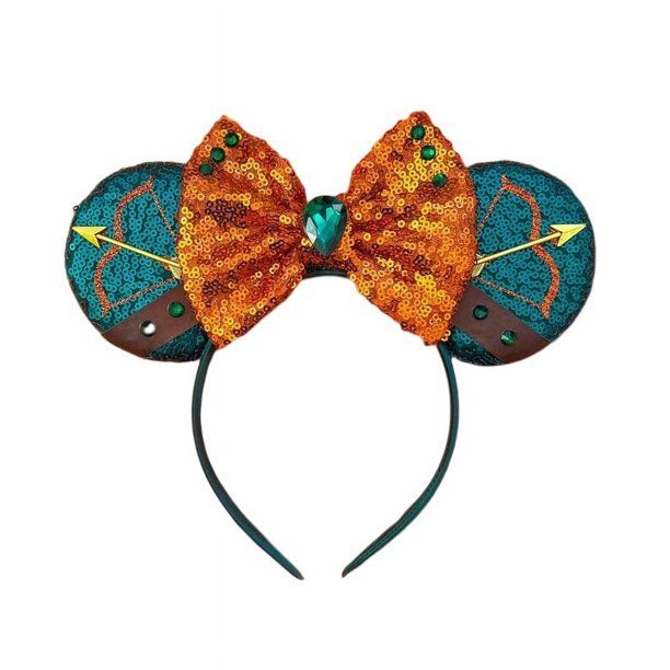 Diadema con orejas de Mickey y Minnie para niña y adulto, lazos de lentejuelas para fiesta de Halloween, accesorios para el cabello de princesa, 2023
