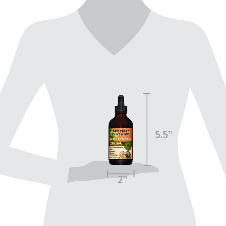 Jamaican Mango & Lime Pure Castor Hair Oil ,4 fl oz