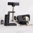 thumbnail image 4 of KAKOWELY Table Lamp Clip 1PC Metal Table Clips Round Head Horse Buckle Desktop Holder Universal Fixed Base Clips Iron Multi-purpose Bottom Clip Accessories for Home Use (Thickening Style Black), 4 of 5