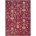 thumbnail image 6 of SAFAVIEH Valencia Gemma Abstract Polyester Area Rug, Fuchsia/Multi, 6' x 9', 6 of 6