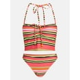 thumbnail image 5 of No Boundaries Striped Tankini Top, Women’s XXS-XXL, 5 of 5