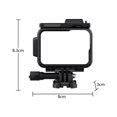 thumbnail image 2 of Jaula de cámara Andoer Sports Camera Housing Case Set Marco protector Jaula + Cubierta lateral + Protector de lente de vidrio templado + Reemplazo de cubierta de lente para GoPro 10 9 Andoer Jaula de cámara, 2 of 7